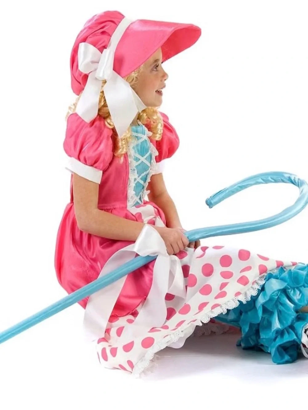 NWT Rubie's Princess Paradise Pink Bo Peep Halloween Costume Size: X-Sm